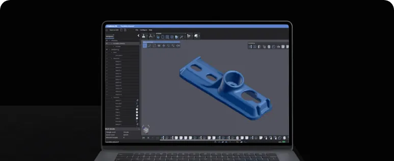 laptop mockup scan to cad